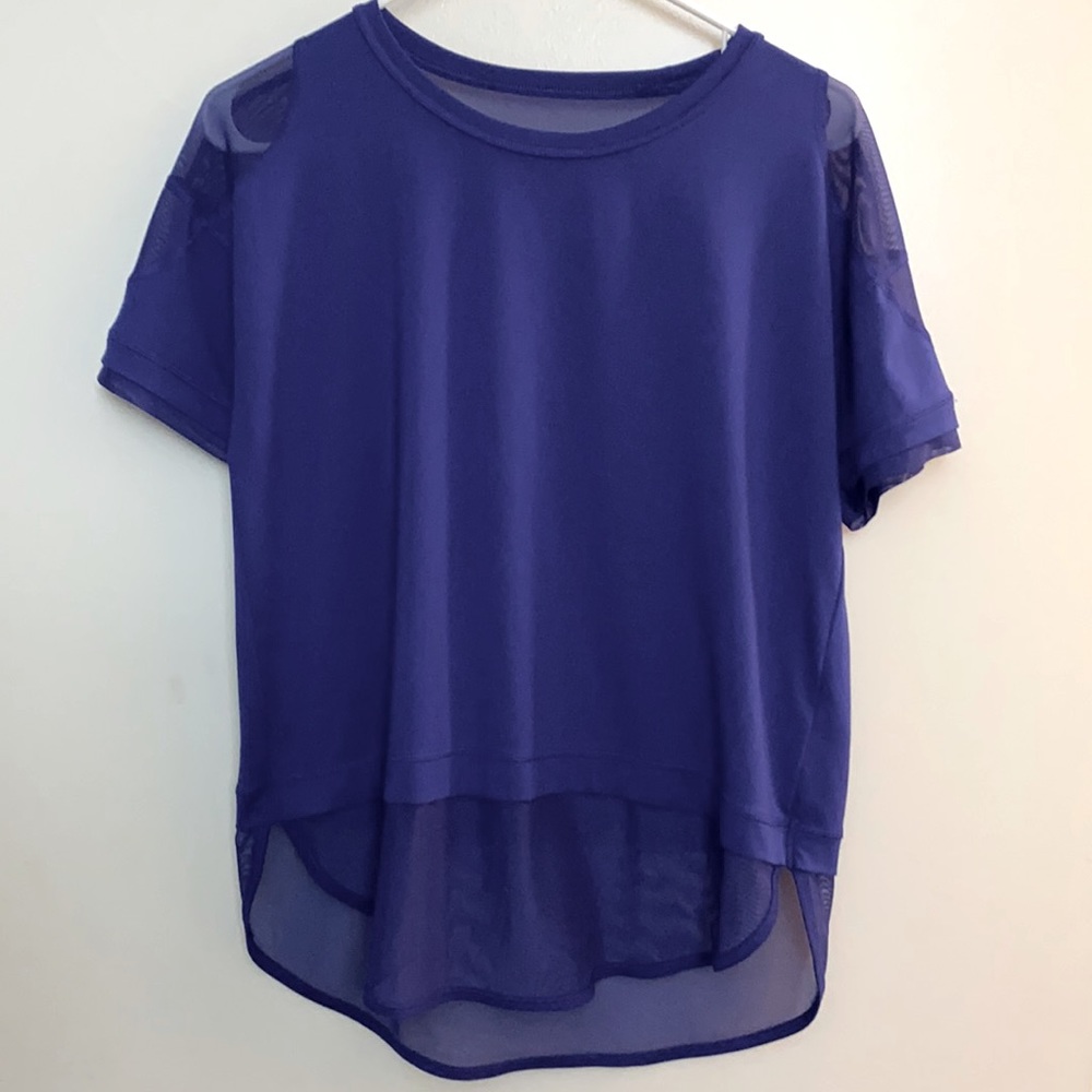 Calia Top with mesh detail